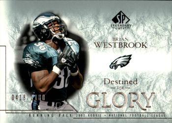 2002 SP Legendary Cuts #157 Brian Westbrook Front
