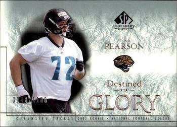 2002 SP Legendary Cuts #190 Mike Pearson Front