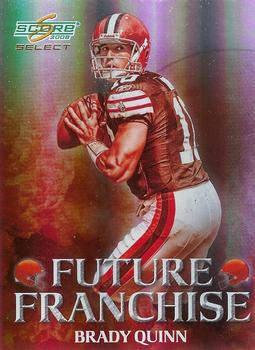 2008 Score Select - Future Franchise #FF-2 Brady Quinn Front