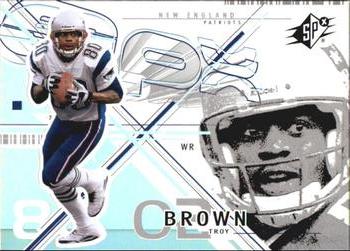 2002 SPx #7 Troy Brown Front