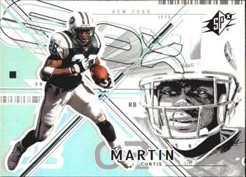 2002 SPx #10 Curtis Martin Front
