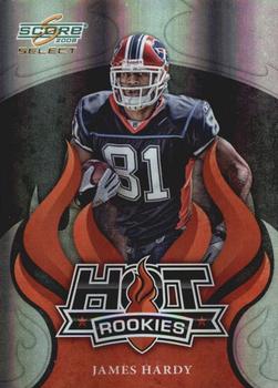 2008 Score Select - Hot Rookies #HR-12 James Hardy Front