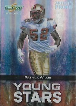 2008 Score Select - Young Stars Artist's Proof #YS-13 Patrick Willis Front