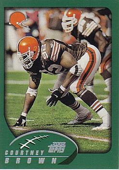 2002 Topps #57 Courtney Brown Front