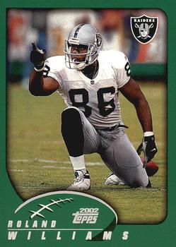 2002 Topps #28 Roland Williams Front