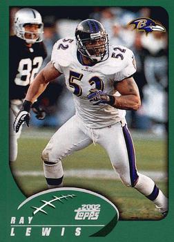 2002 Topps #79 Ray Lewis Front