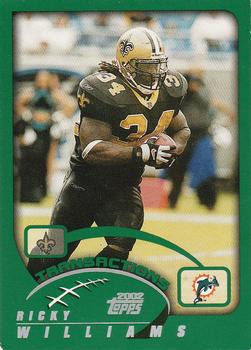 2002 Topps #84 Ricky Williams Front