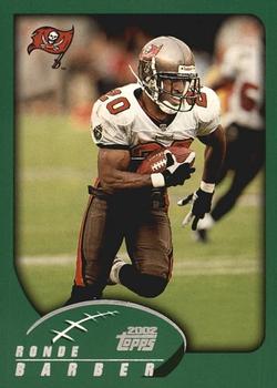 2002 Topps #241 Ronde Barber Front