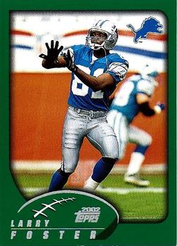 2002 Topps #285 Larry Foster Front