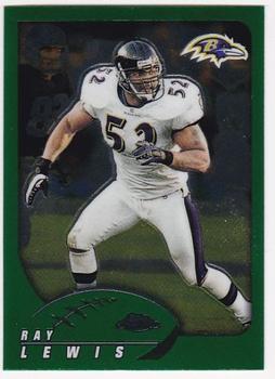 2002 Topps Chrome #5 Ray Lewis Front