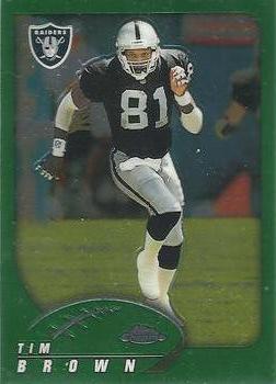 2002 Topps Chrome #71 Tim Brown Front