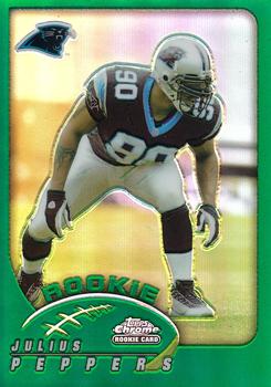 2002 Topps Chrome #214 Julius Peppers Front