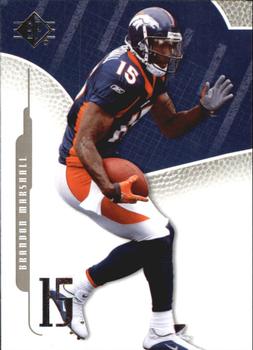2008 SP Authentic - Retail #38 Brandon Marshall Front