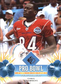 2008 SP Authentic - Pro Bowl Performers #PBP-12 Chris Chambers Front