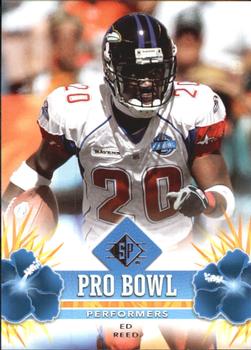 2008 SP Authentic - Pro Bowl Performers #PBP-19 Ed Reed Front