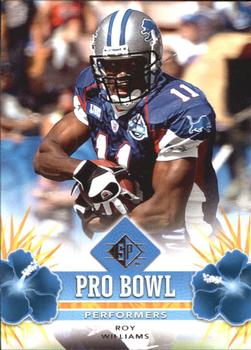 2008 SP Authentic - Pro Bowl Performers #PBP-24 Roy Williams Front
