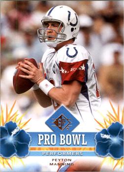 2008 SP Authentic - Pro Bowl Performers #PBP-33 Peyton Manning Front