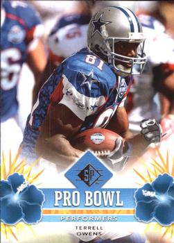 2008 SP Authentic - Pro Bowl Performers #PBP-38 Terrell Owens Front