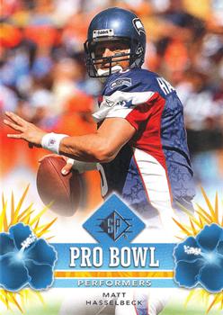 2008 SP Authentic - Pro Bowl Performers #PBP-45 Matt Hasselbeck Front