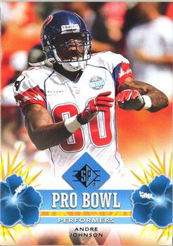 2008 SP Authentic - Pro Bowl Performers #PBP-3 Andre Johnson Front