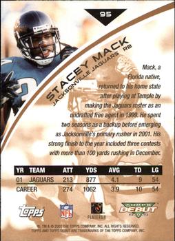 2002 Topps Debut #95 Stacey Mack Back