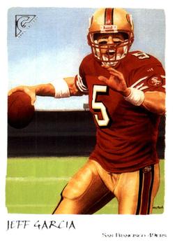 2002 Topps Gallery #3 Jeff Garcia Front