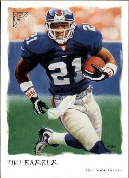 2002 Topps Gallery #116 Tiki Barber Front