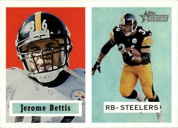 2002 Topps Heritage #1 Jerome Bettis Front