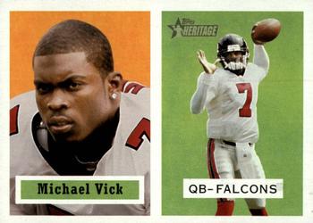 2002 Topps Heritage #5 Michael Vick Front