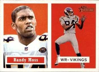 2002 Topps Heritage #6 Randy Moss Front