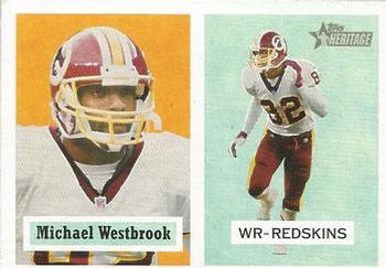 2002 Topps Heritage #49 Michael Westbrook Front