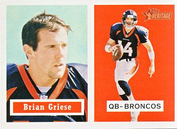 2002 Topps Heritage #72 Brian Griese Front