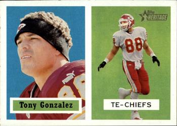 2002 Topps Heritage #82 Tony Gonzalez Front