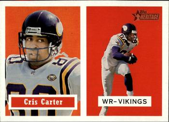 2002 Topps Heritage #148 Cris Carter Front