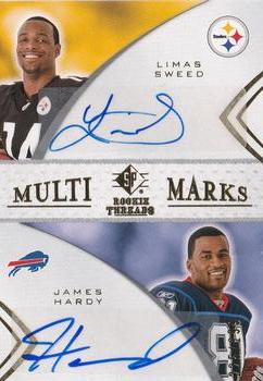 2008 SP Rookie Threads - Multi Marks Dual #MMD-2 Limas Sweed / James Hardy Front