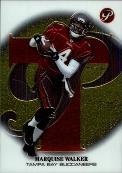 2002 Topps Pristine #167 Marquise Walker Front