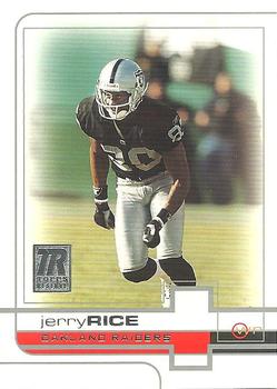 2002 Topps Reserve #51 Jerry Rice Front
