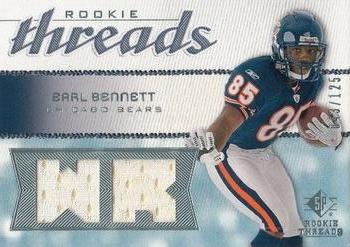 2008 SP Rookie Threads - Rookie Threads 125 #RT-EB Earl Bennett Front