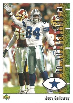 2002 UD Authentics #22 Joey Galloway Front
