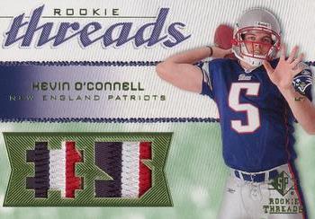 2008 SP Rookie Threads - Rookie Threads Patch Jersey Number #RT-KO Kevin O'Connell Front