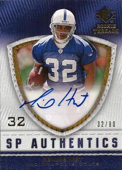 2008 SP Rookie Threads - SP Authentics #SP-MH Mike Hart Front