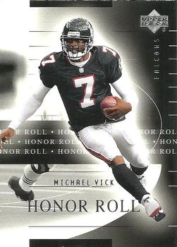 2002 Upper Deck Honor Roll #3 Michael Vick Front