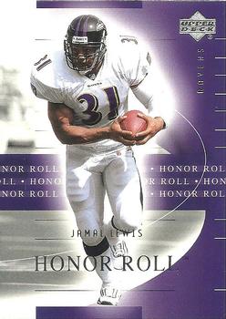 2002 Upper Deck Honor Roll #5 Jamal Lewis Front