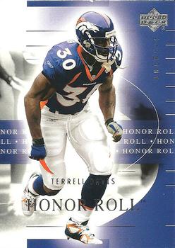 2002 Upper Deck Honor Roll #18 Terrell Davis Front