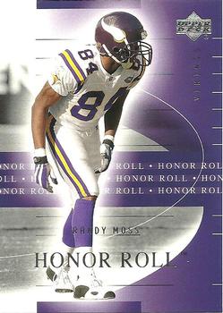 2002 Upper Deck Honor Roll #32 Randy Moss Front