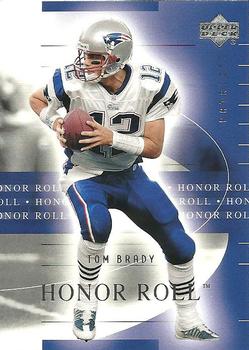 2002 Upper Deck Honor Roll #34 Tom Brady Front
