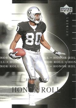 2002 Upper Deck Honor Roll #41 Jerry Rice Front