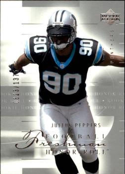 2002 Upper Deck Honor Roll #140 Julius Peppers Front