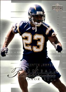2002 Upper Deck Honor Roll #160 Quentin Jammer Front