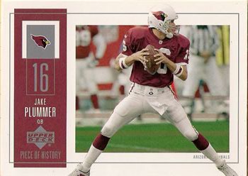 2002 UD Piece of History #2 Jake Plummer Front